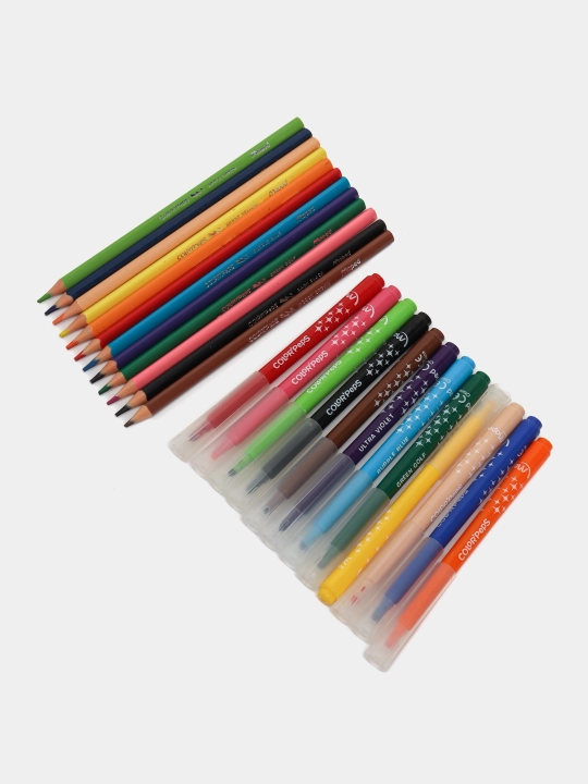 Цветные Карандаши MAPED COLORPEPS PENCIL CASE TO COLOUR 984729