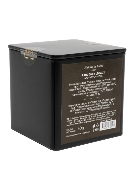 Sovg'a choy to'plami "BLACK GIFT BOX", 4 xil ta'mli