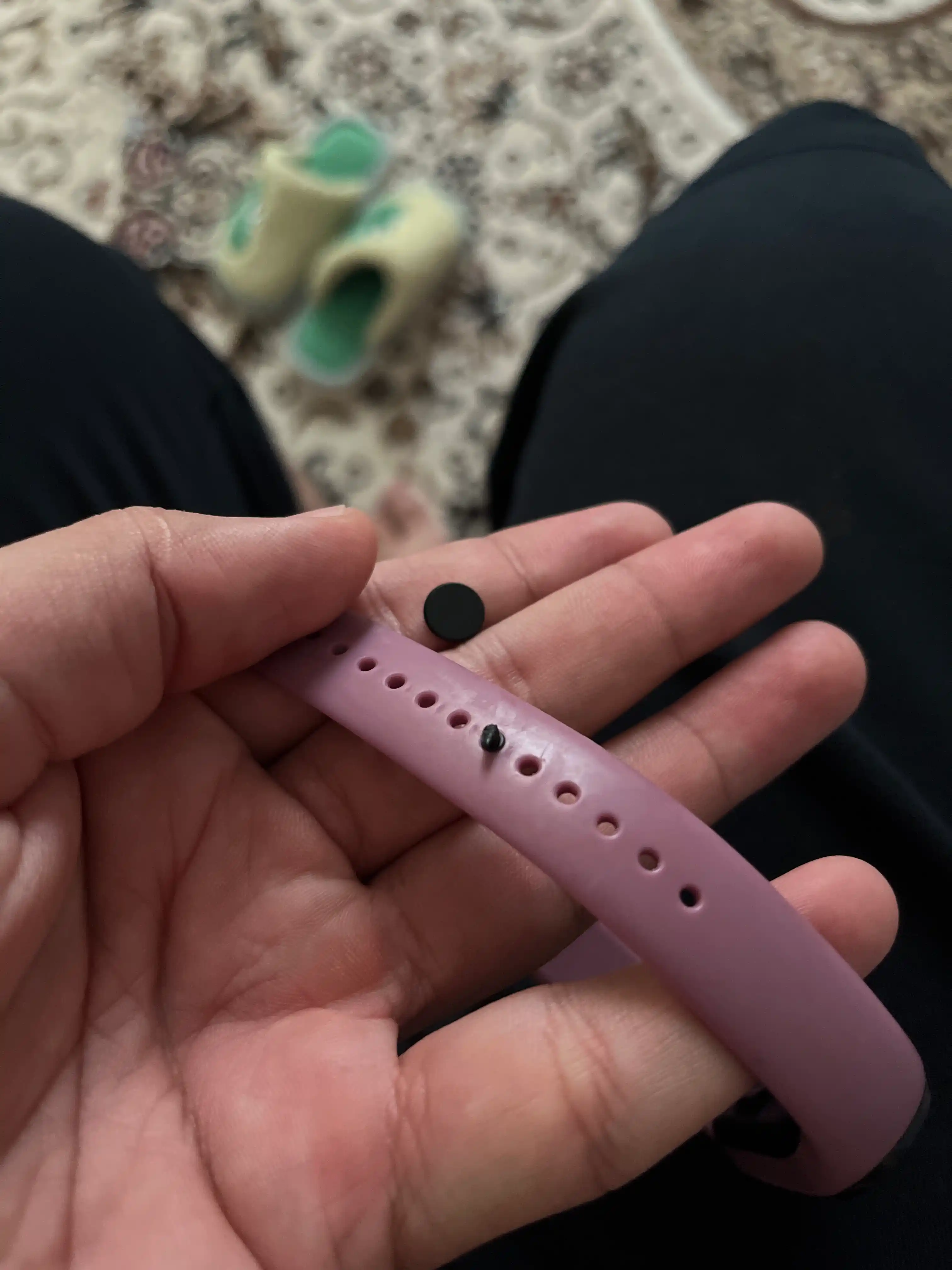 Ремешок для часов Xiaomi Mi Band 5/6/7 силиконовый