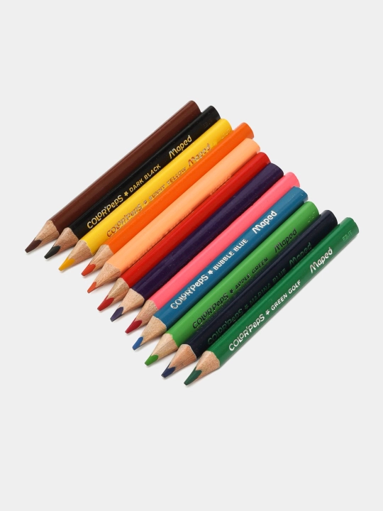 Rangli qalamlar Maped Color'Peps Mini 832500, 12 ta rang