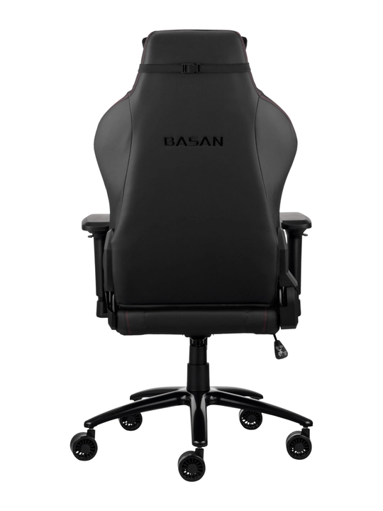 Игровое кресло 2E GAMING BASAN ll черное, красное + в подарок фирменная футболка