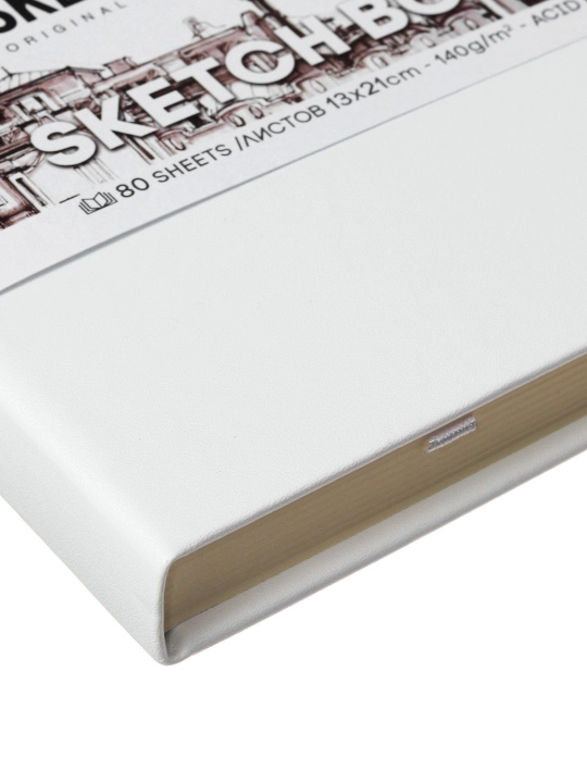 Eskiz kitobi Sketchmarker qattiq muqovali, 140 g/m2, 13x 21 sm, 80 varaq