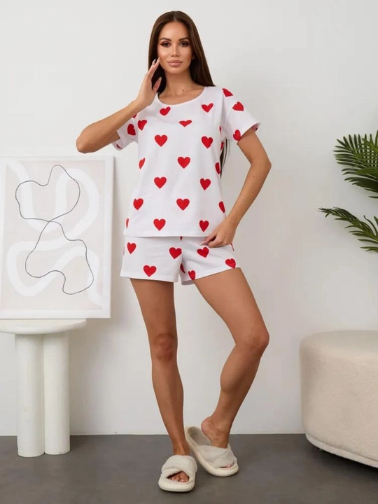 Pijama ayollar uchun, shortilar ayollar bilan NEO, paxta
