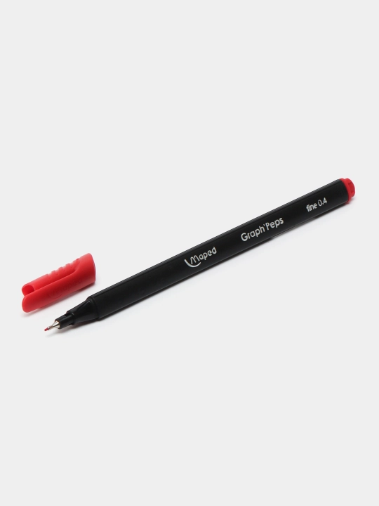 Fetr ruchka, Maped Graph'Peps, qizil, 749117