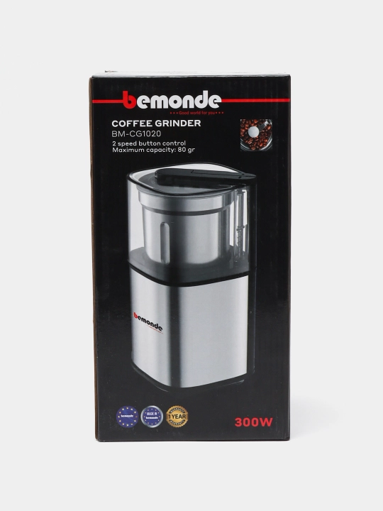Qahva maydalagich Bemonde BM-CG1020, 300Vt, 2 tezlik