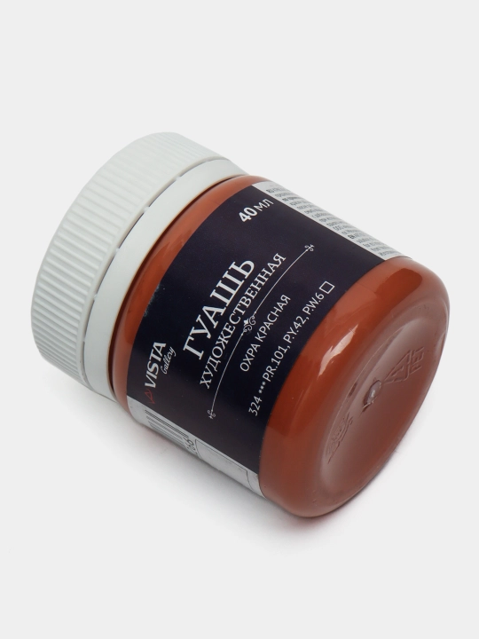 Guash bo'yoq Vista-Artista, guruh 1, VAG-40, 324, Qizil oxra, 40 ml, 6 dona