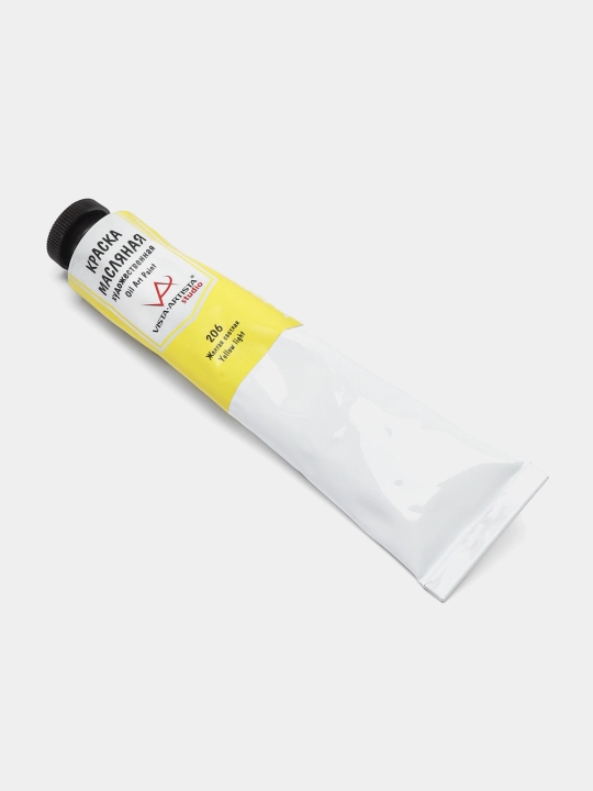 Moyli bo‘yoq VISTA-ARTISTA Studio VAOS-45, 206, Och sariq, 45 ml, - 