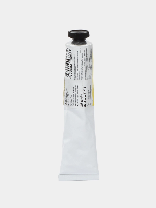 Moyli bo‘yoq VISTA-ARTISTA Studio VAOS-45, 206, Och sariq, 45 ml,