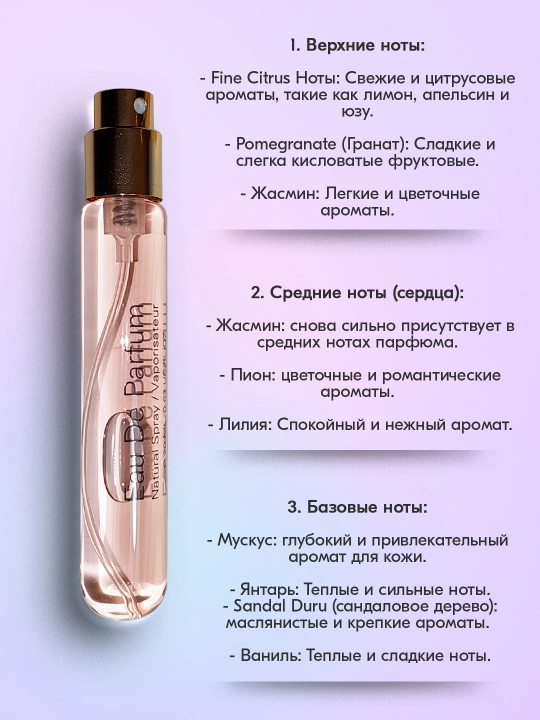 Ayollar uchun parfyumlyangan suvi Bright Crystal, 20 ml
