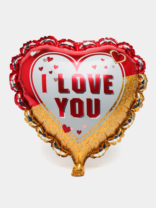 Набор воздушных шаров с надписью ''i love you''