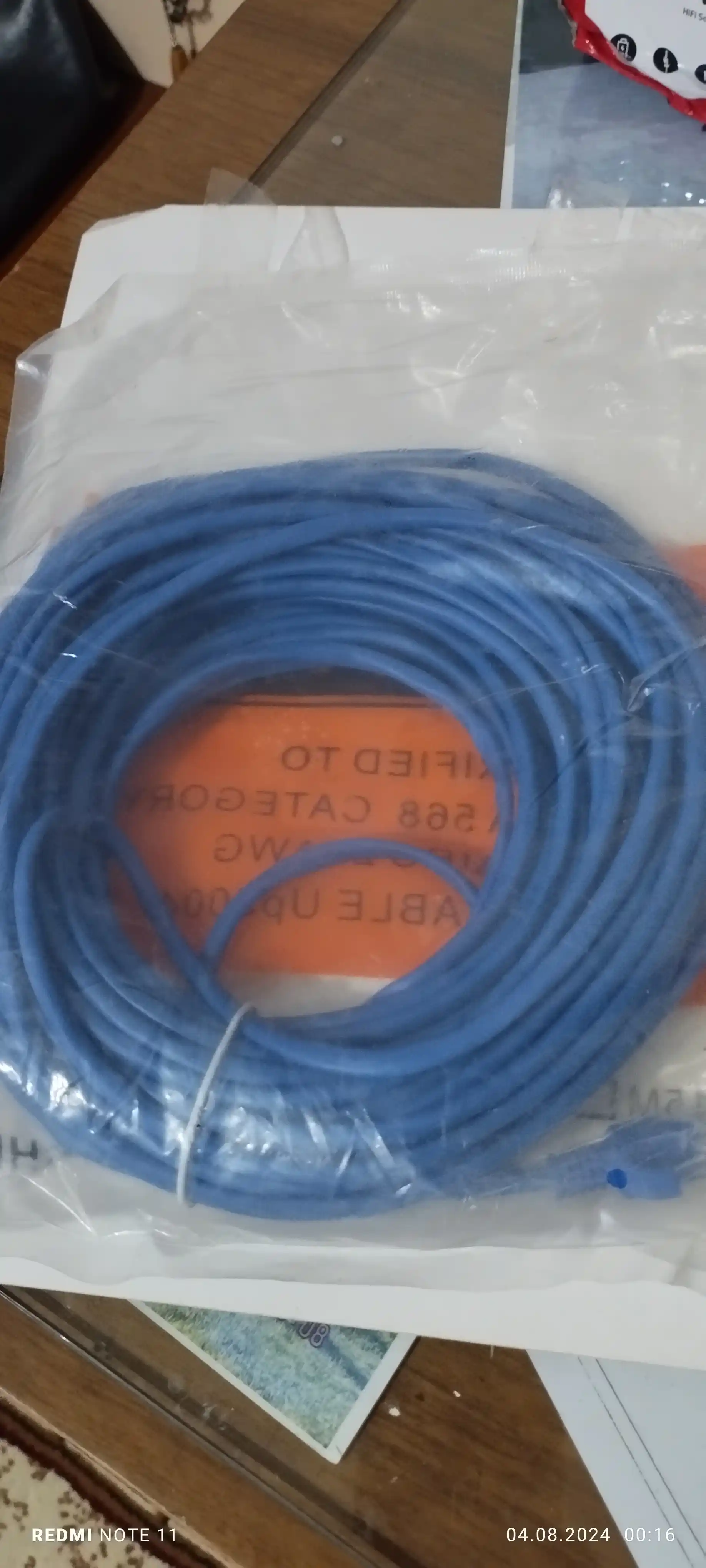 Lan Ethernet kabeli, RJ 45, UTP CAT 5E, tarmoq