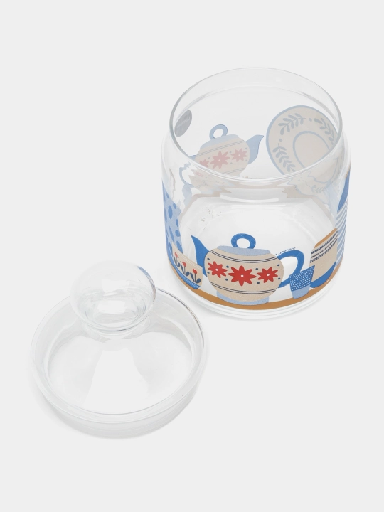 Sochiluvchan moddalarni saqlash uchun Luminarc shisha bankalar to‘plami,500ml/750ml/1000ml