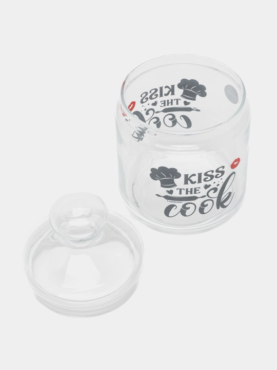 Sochiluvchan moddalarni saqlash uchun Luminarc shisha bankalar to‘plami,500ml/750ml/1000ml