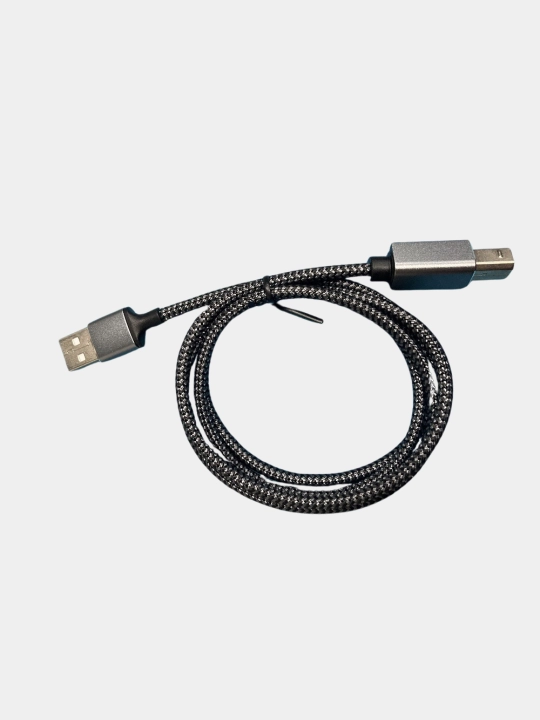 Printer kabeli, USB A USB, type-C, ortiqcha oro bermay kabel, 1m, 2 metr