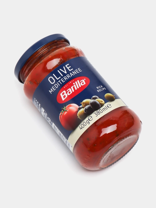 Pomidor sousi Barilla Olive qora va yashil zaytun, 400 g
