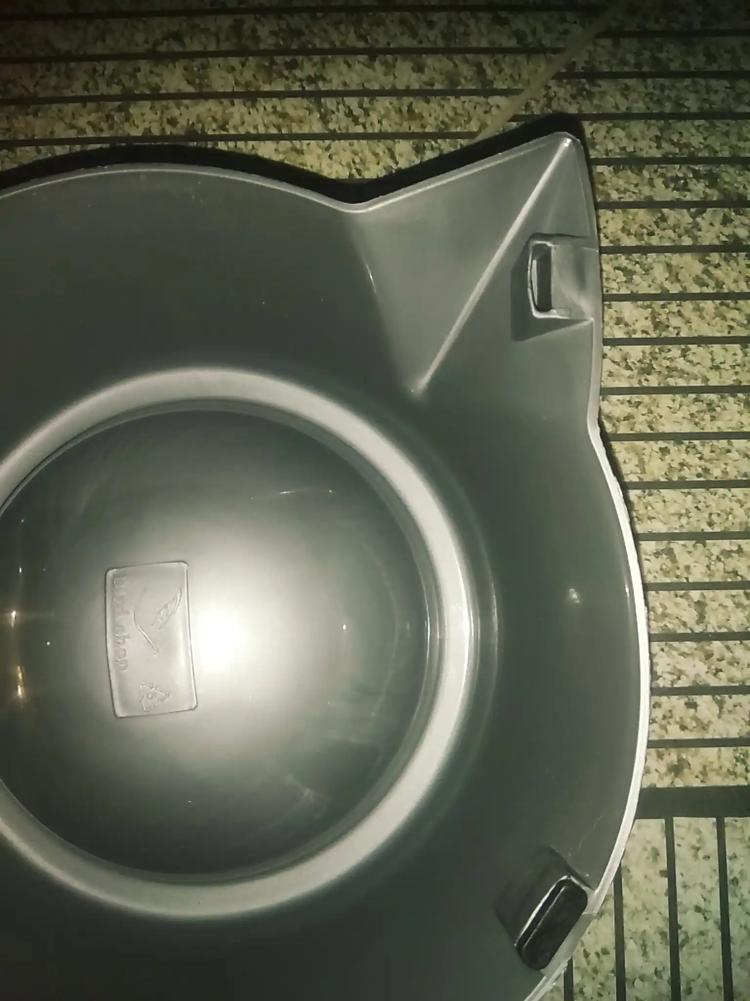 Миска для котят, в виде мордочки кошки с ушками, 15*4,5 см