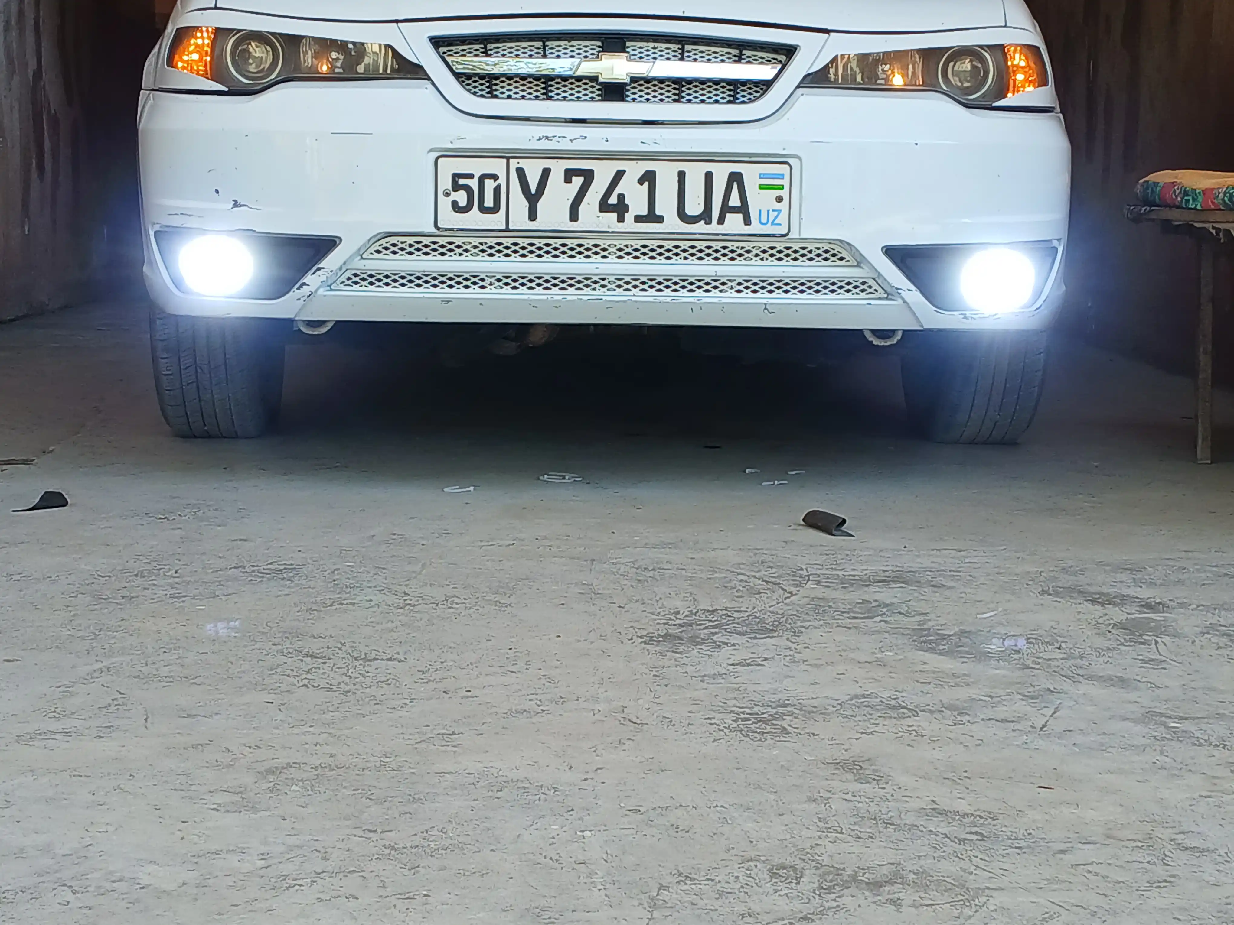 Neksiya 2 uchun ledlik tumanka oq, sariq lampochkali bir jufti