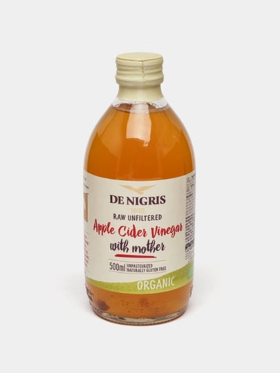 Яблочный уксус De Nigris, не фильтрованный, 500 мл — EUROG-011