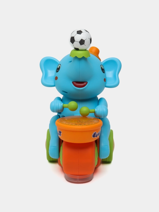 Игрушечный слон и летающий мяч, интерактивная игрушка