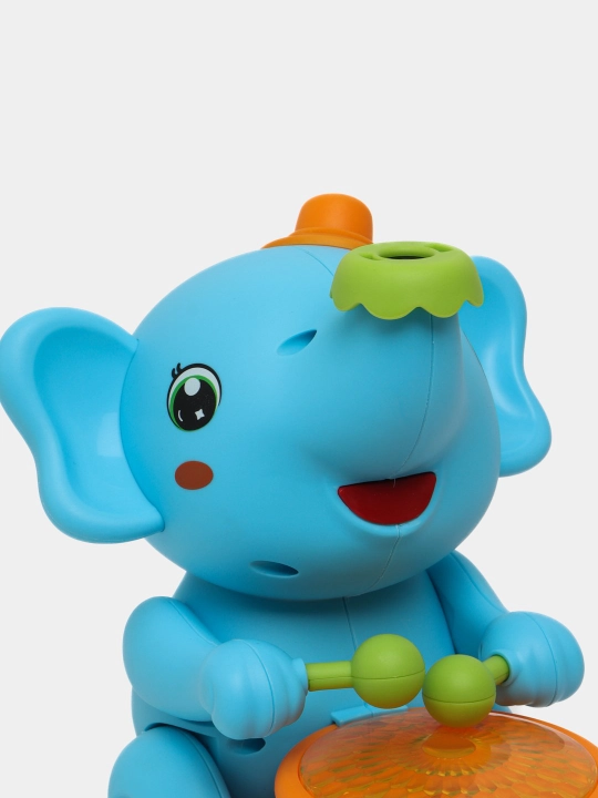 Игрушечный слон и летающий мяч, интерактивная игрушка