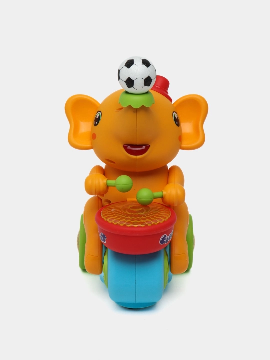 Игрушечный слон и летающий мяч, интерактивная игрушка