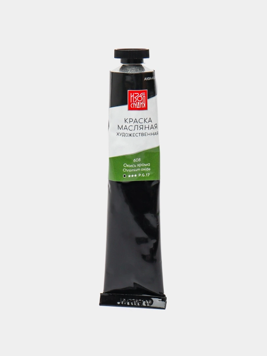 Yog`li bo`yoq "Akva-kolor" "Izostudiya" IZO-OP-46, 46 ml, 608 Xrom oksidi