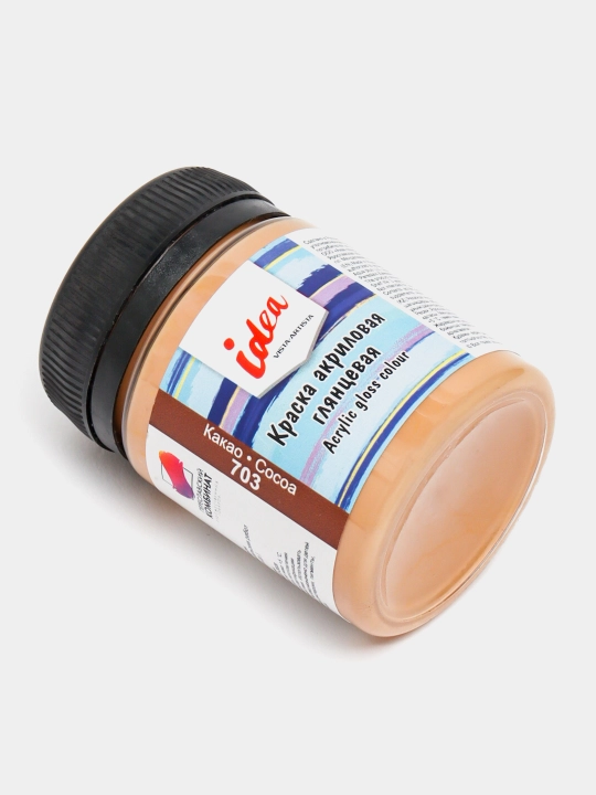 "VISTA-ARTISTA" akril bo‘yog‘i idea IGA-50 50 ml 703 Kakao (Cacoa)