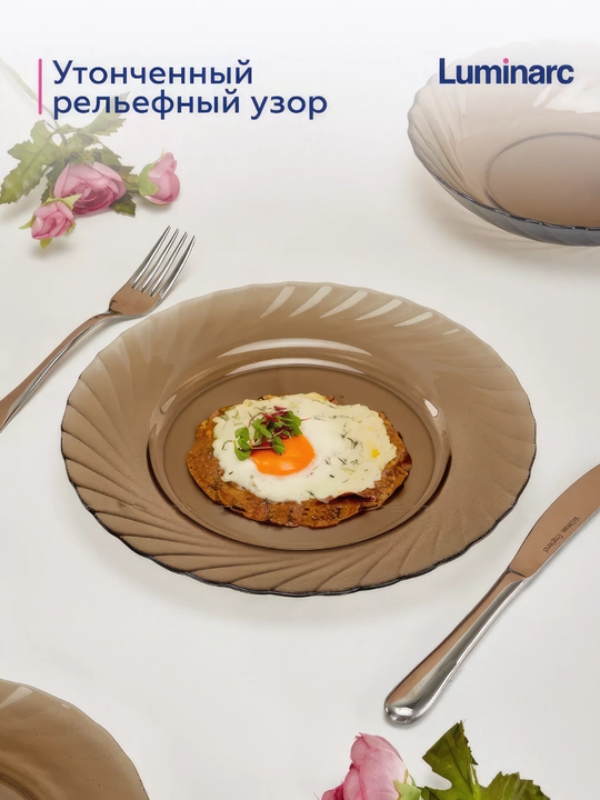 Тарелки обеденные Luminarc Ocean Eclipse, 24.5 см, 6 шт