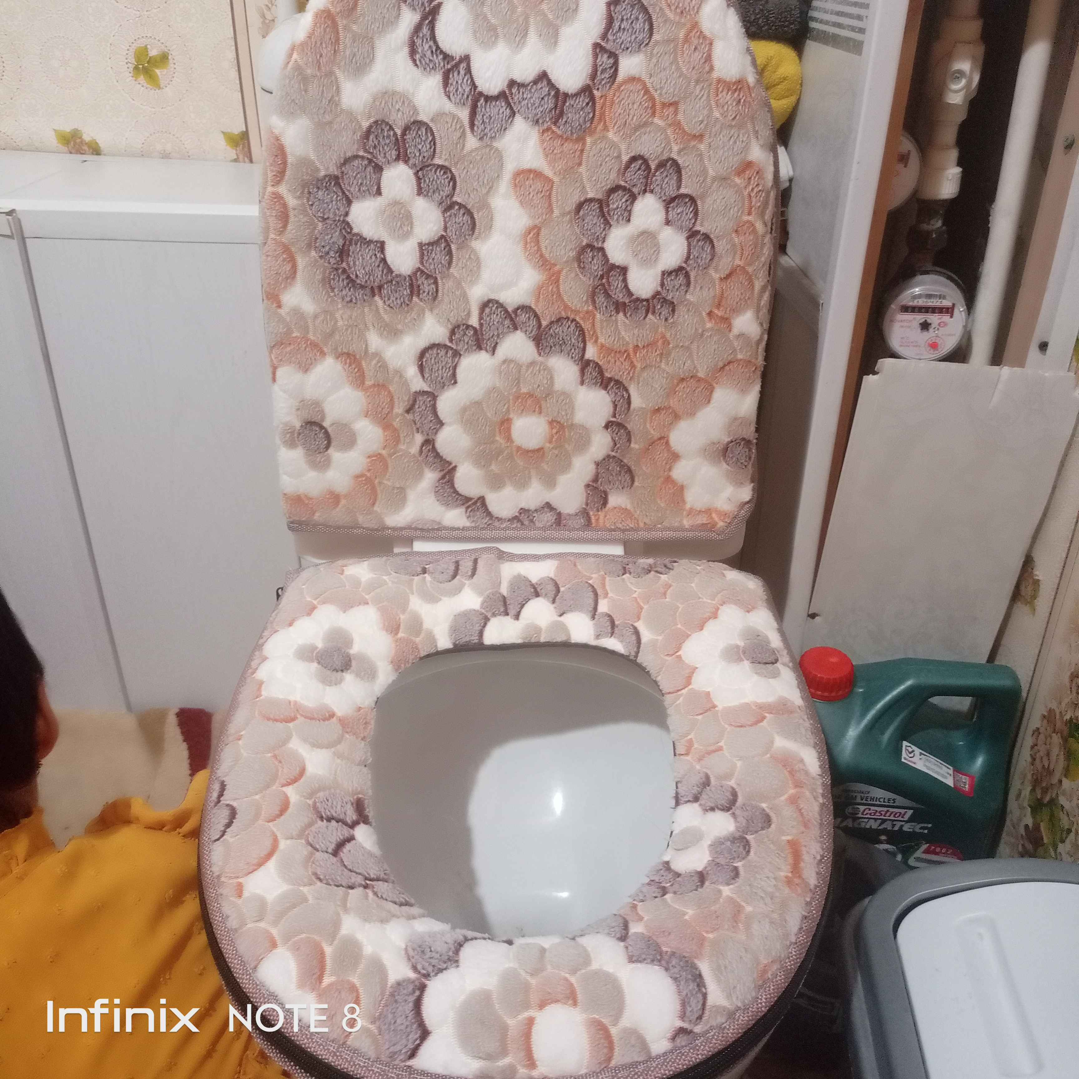 Чехол на сиденье унитаза
