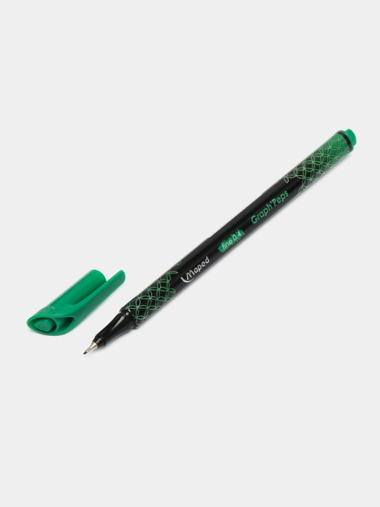 Fetrli ruchkasi FINE POINT DECO GRAPH PEPS GREEN BOX X12 749003