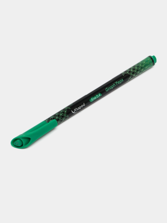 Fetrli ruchkasi FINE POINT DECO GRAPH PEPS GREEN BOX X12 749003