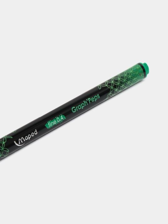 Fetrli ruchkasi FINE POINT DECO GRAPH PEPS GREEN BOX X12 749003