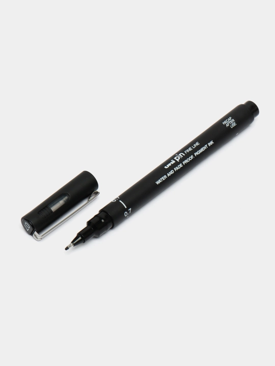 Fetr ruchka UNIBALL PiN 0.7 fine line Marking Pen Black