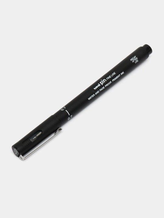 Fetr ruchka UNIBALL PiN 0.7 fine line Marking Pen Black