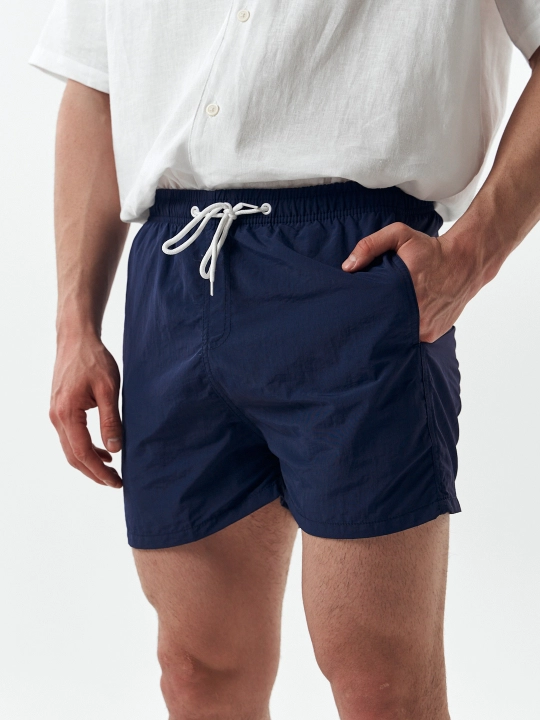 Мужские шорты для плавания, плавки, с защитой от солнца UPF50+, быстросохнущие, сетка