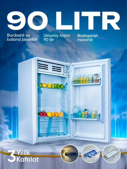 Холодильник WellStars DeFrost, 90, 225 л — БЫТМАГ-WSREF-БЕЛЫЙ-BC90
