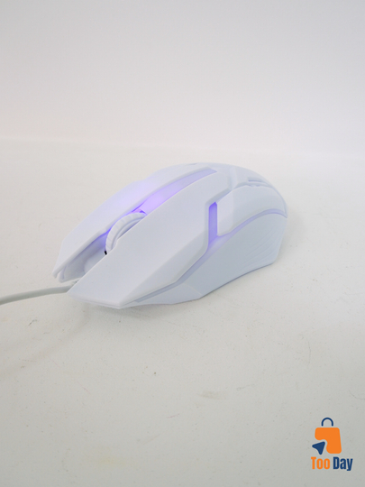 Игровая мышь, проводная, для компьютера и ноутбука, RGB