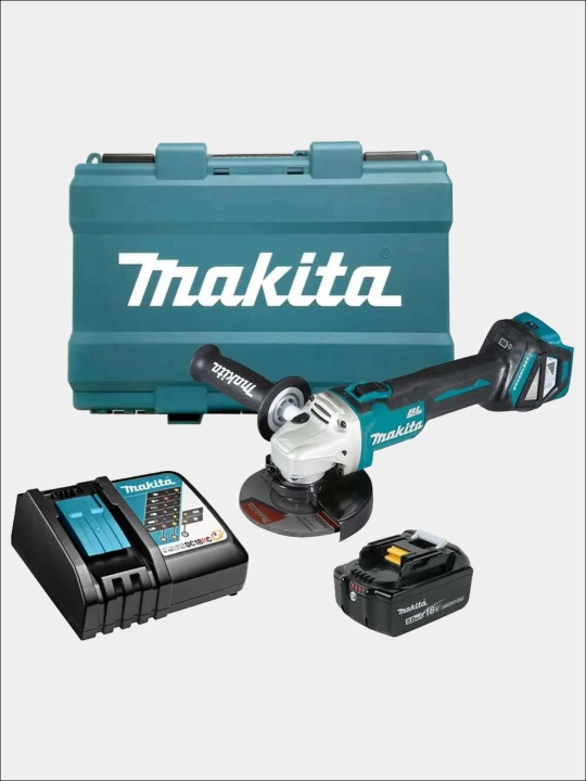 Simsiz burchakli silliqlash mashinasi Makita DGA511RT