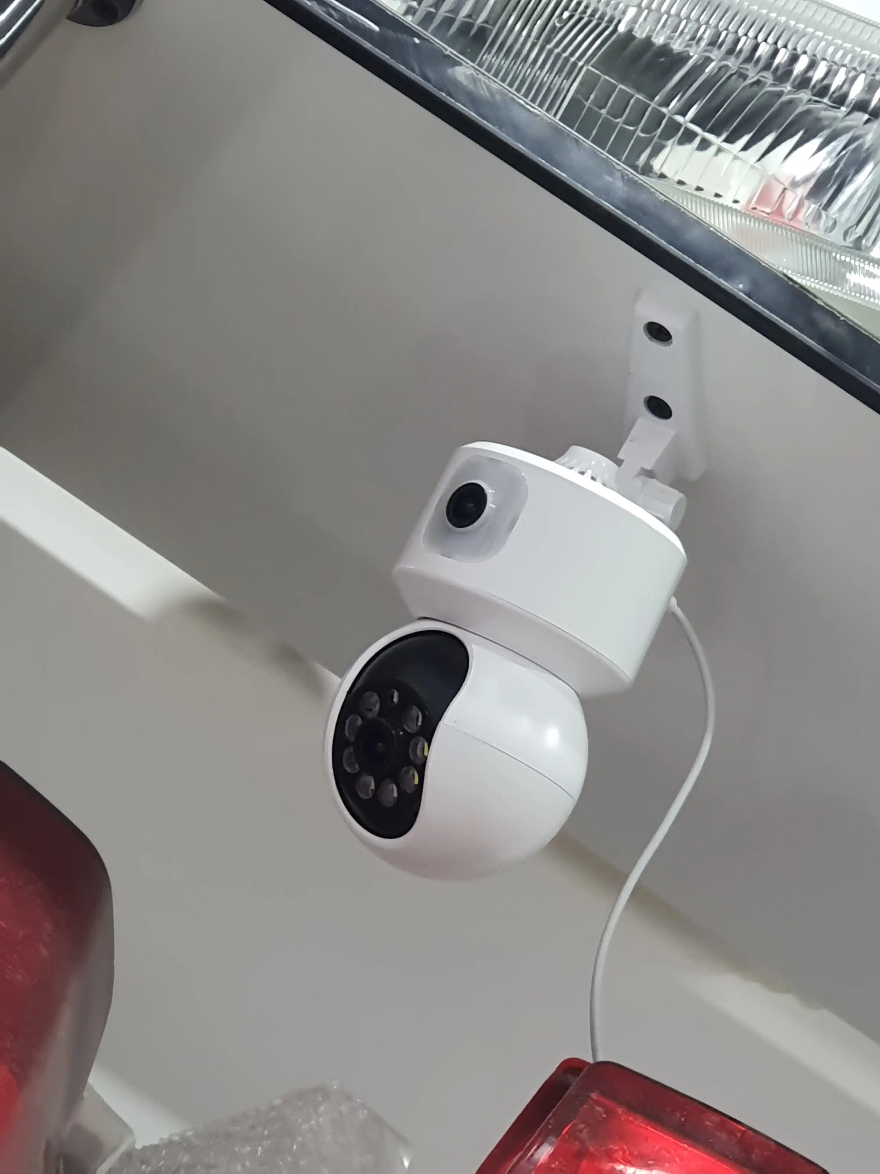 Smart kamera ICSEE Wi-Fi, камера безопасности, с двумя объективами, умная камера