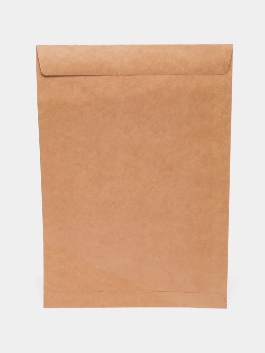 Paket B4 250x353, kraft, 90g/m2, yirtuvchi lenta 5 дона