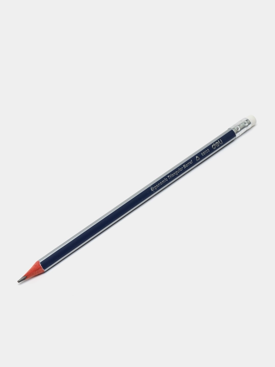 Карандаш с ластиком 2B 58103 Deli, 3 шт