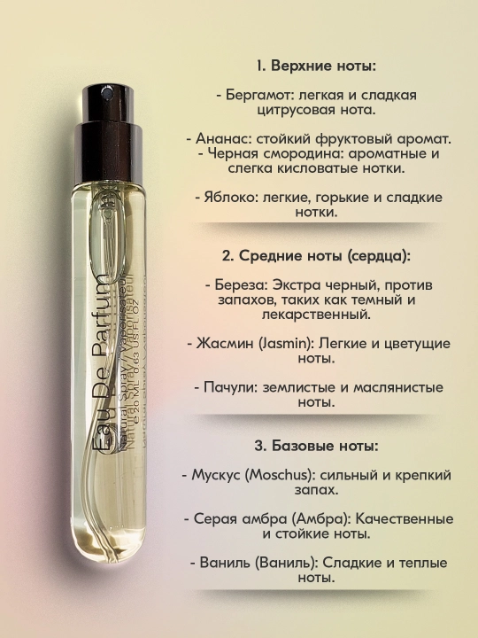 Erkaklar uchun parfyumlangan suv Aventus, 20 ml