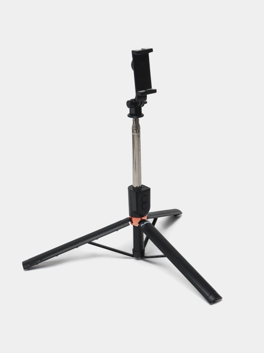 Tripod stendi, selfi tayoqchasi + LED chiroq, jonli efir uchun, 200 sm