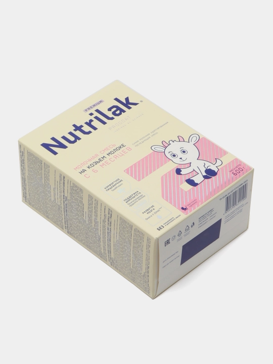 Sutli quruq aralashmasi Nutrilak Premium 2, echki sutidan, 600 gr