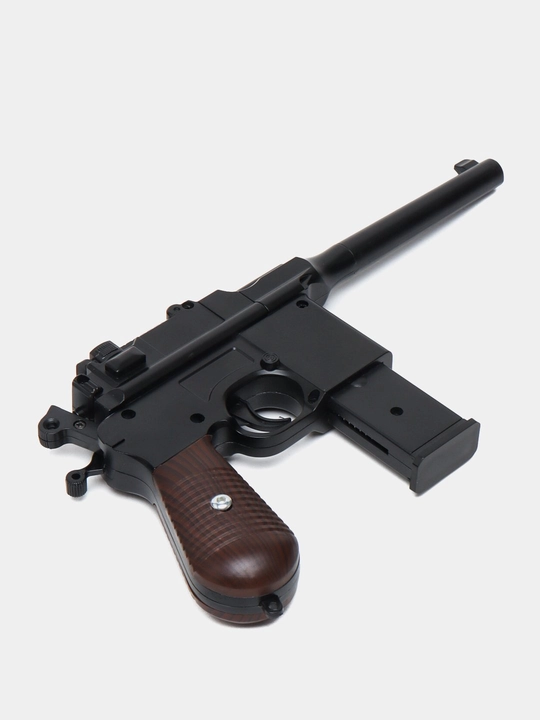 Metall to'pponcha K112-S, C.55, C2, o'yinchoq pistolet glushitel bilan