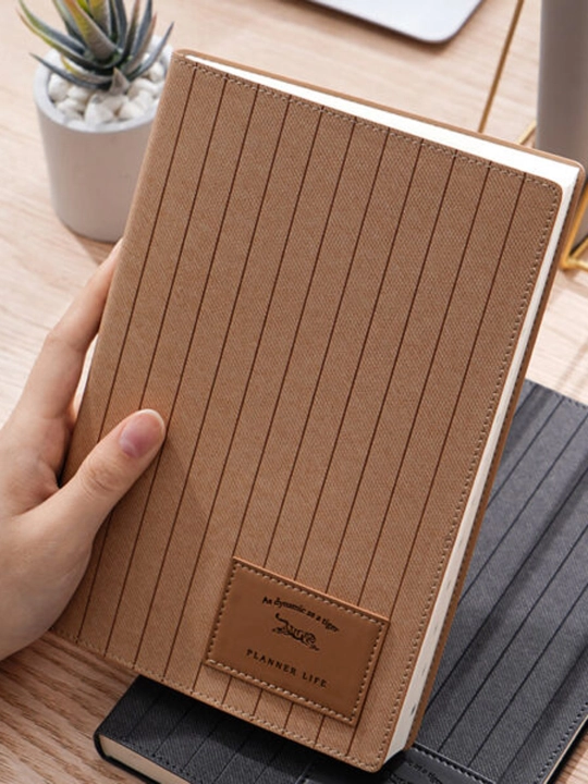 Notepad Record Life-A5-100 gr, 96 l, jigarrang