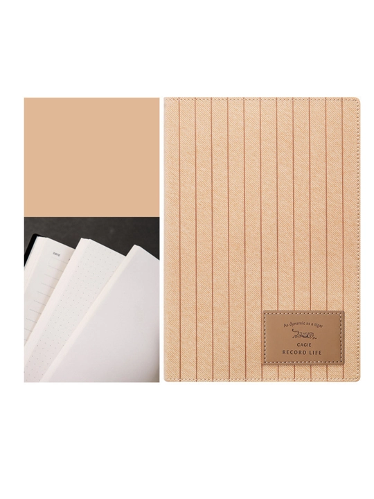 Notepad Record Life-A5-100 gr, 96 l, jigarrang