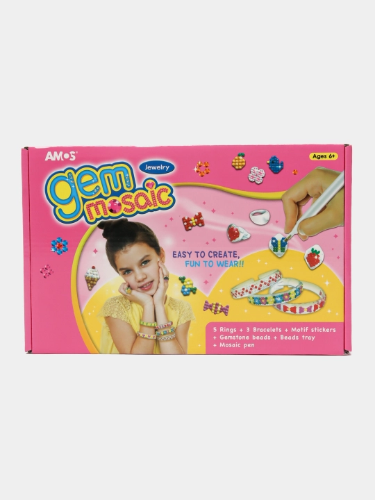 Набор для творчества AMOS Gem Mosaic - J GMC-J