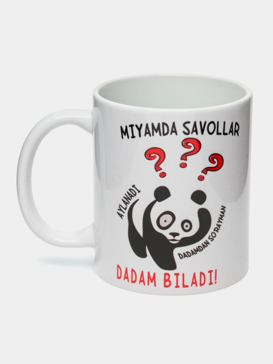 Dadam uchun sovg'a sifatida krujkalar - 