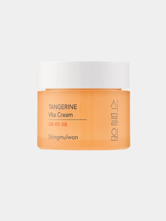Oтбеливающий витаминный крем для лица Tangerine Vita Cream, Kорейский продукт - 